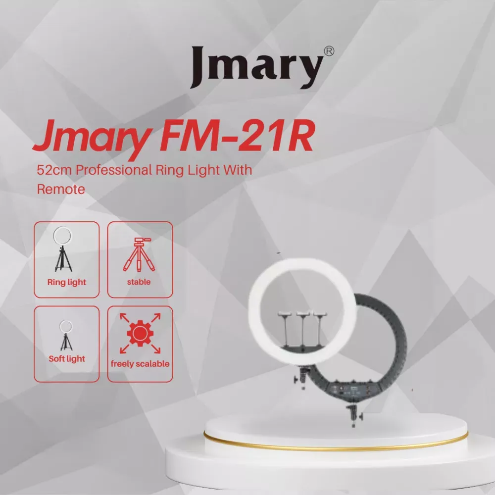 Лампа Кольцевая LED FM-21R — фото 4