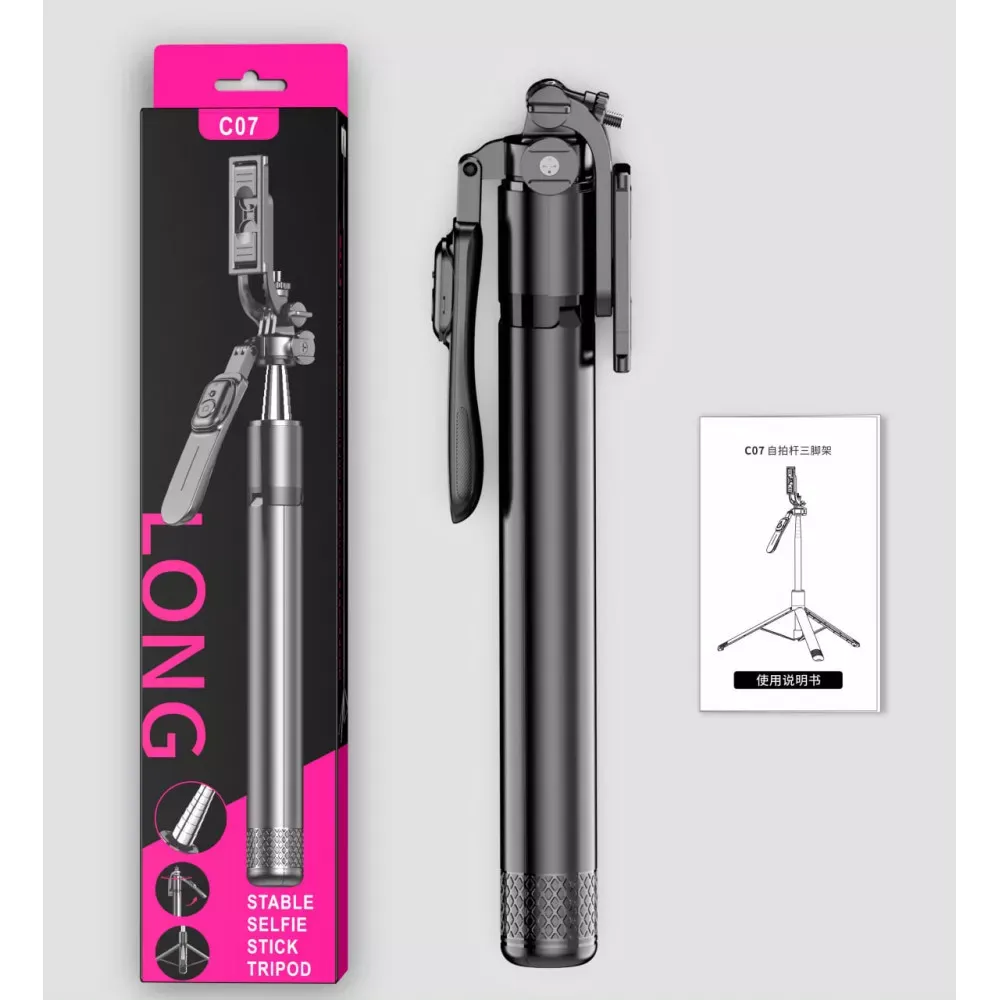 Monopod Large Tripod C07 stainless steels 2.01M — фото 3