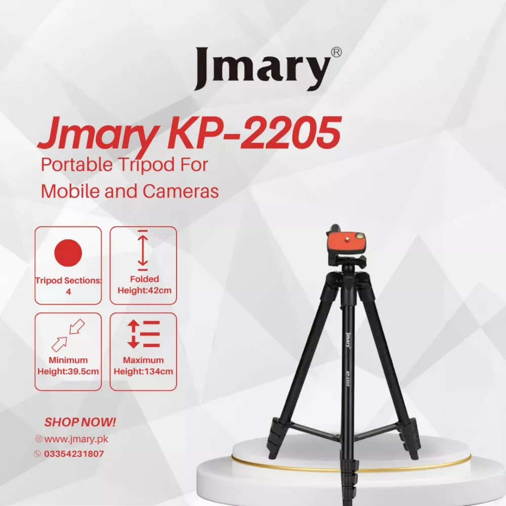 Tripod Multifunctional 1,35m Jmary KP-2205 — фото 5