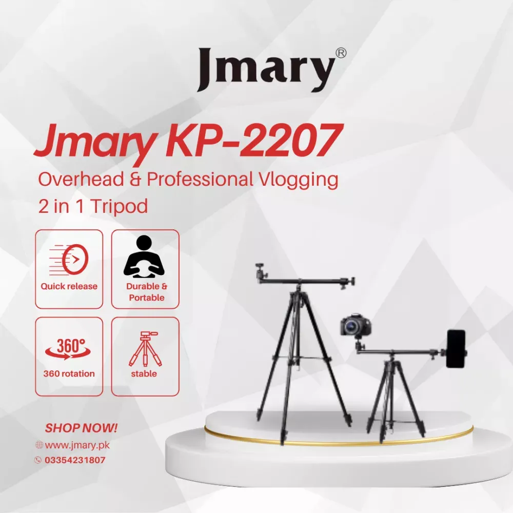 Tripod Multifunctional 1,35m Jmary KP-2207 — фото 4