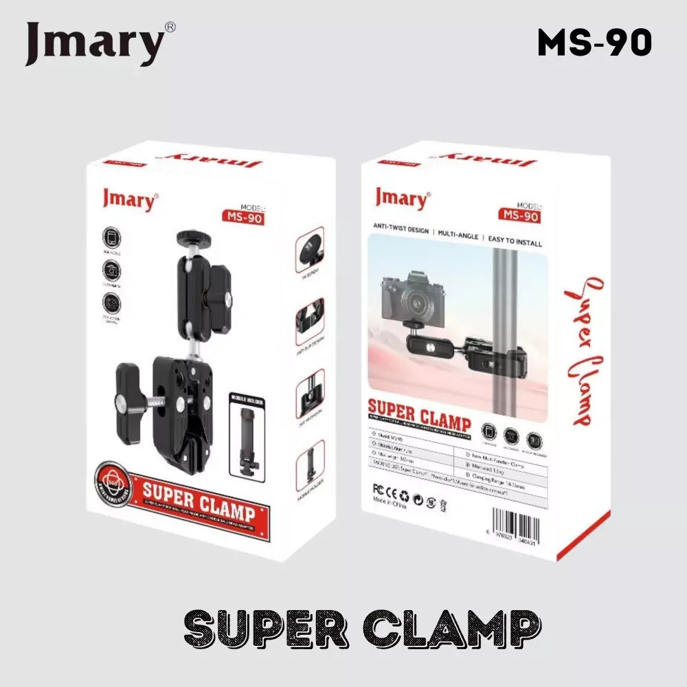 Креплене краб для LED лампы,камеры,фотоаппарата,GoPro Jmary MS-90 — фото 3