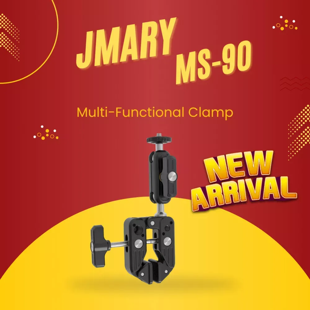 Креплене краб для LED лампы,камеры,фотоаппарата,GoPro Jmary MS-90 — фото 4