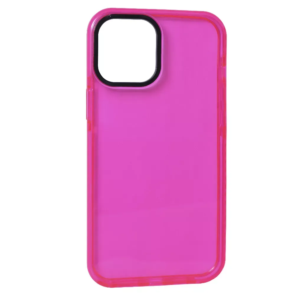 Neon TPU Case iPhone 12 Mini 5.4" — Pink — Различные Apple iPhone 12 Mini 5.4"