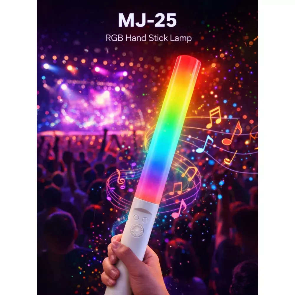 Лампа LED видео Handheld Fill Light Stick MJ-25 RGB — фото 3