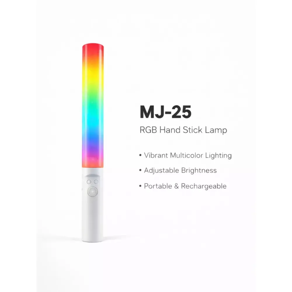 Лампа LED видео Handheld Fill Light Stick MJ-25 RGB — фото 4