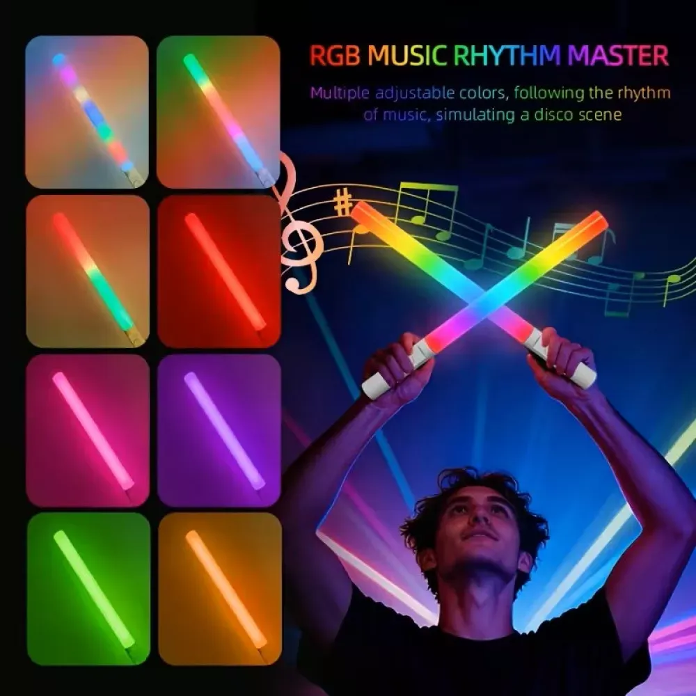 Лампа LED видео Handheld Fill Light Stick MJ-27 RGB — фото 3