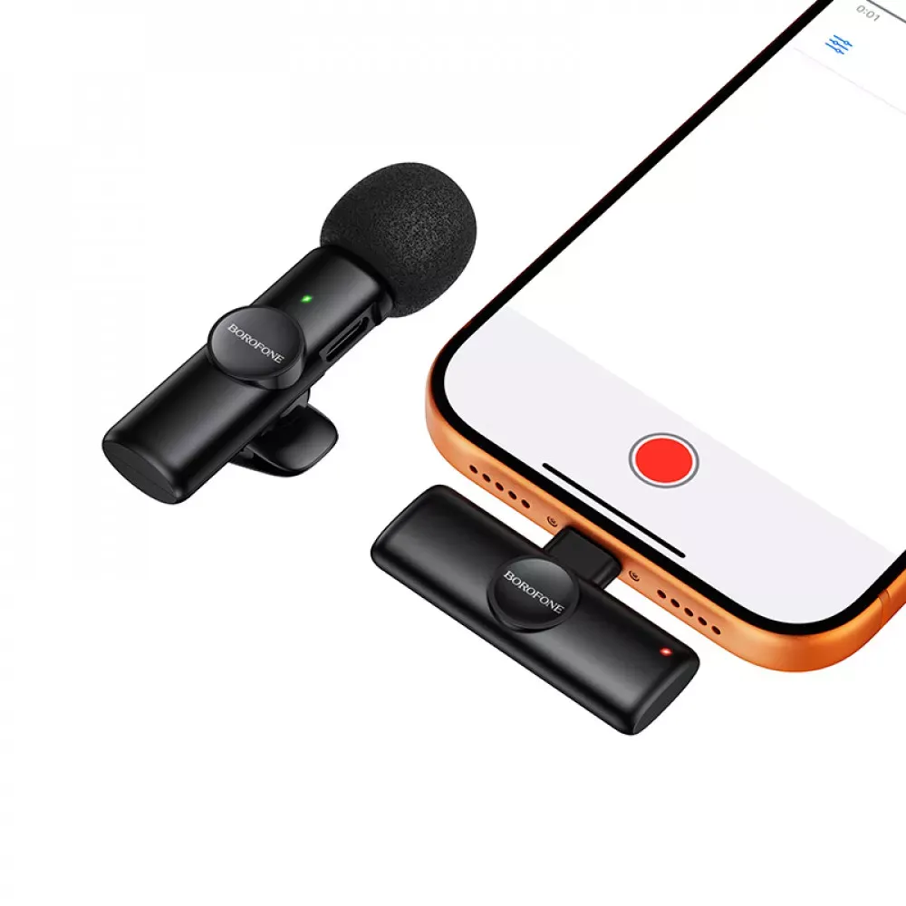 Беспроводной микрофон для телефона USB C — Borofone BFK16 — фото 4