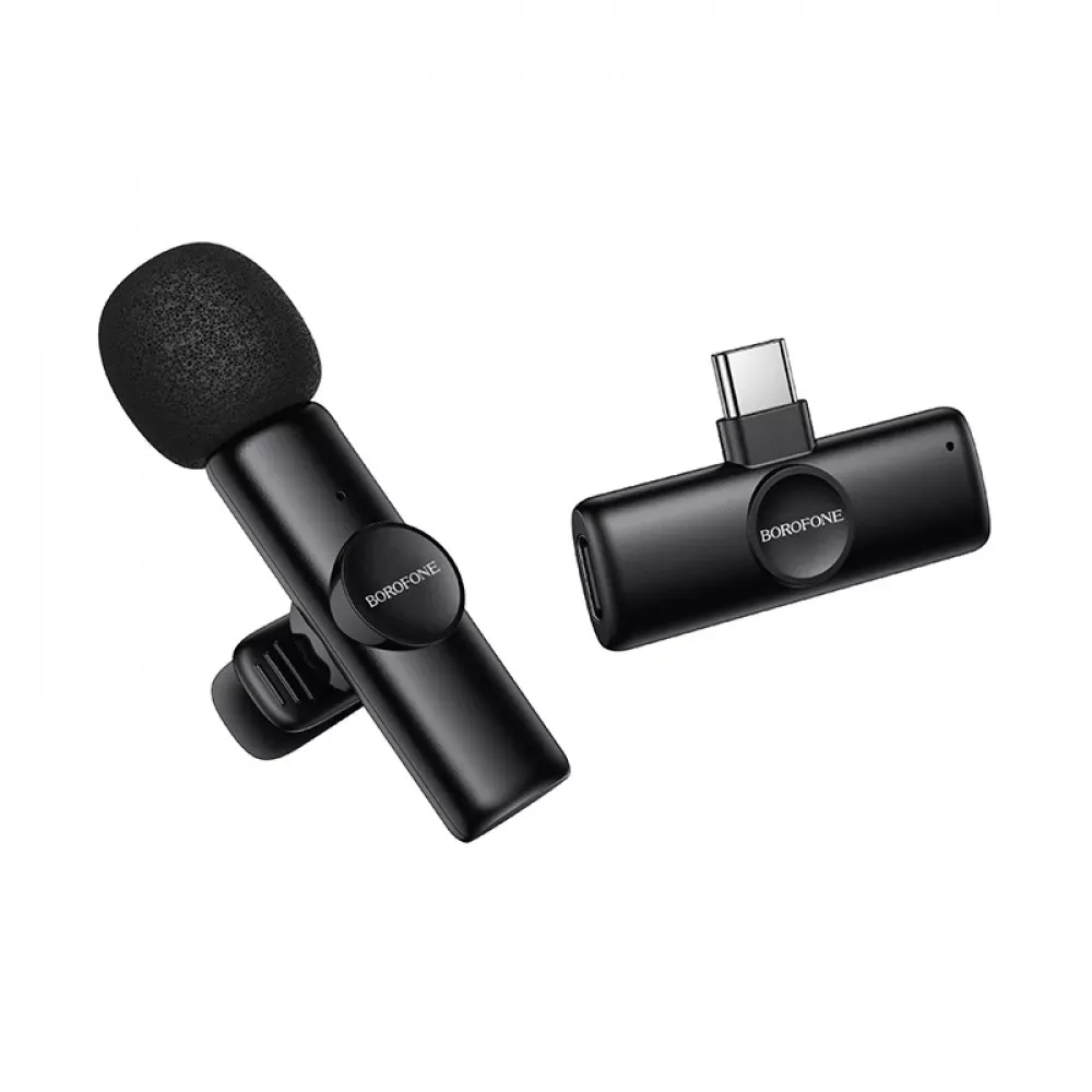 Беспроводной микрофон для телефона USB C — Borofone BFK16 — фото 6