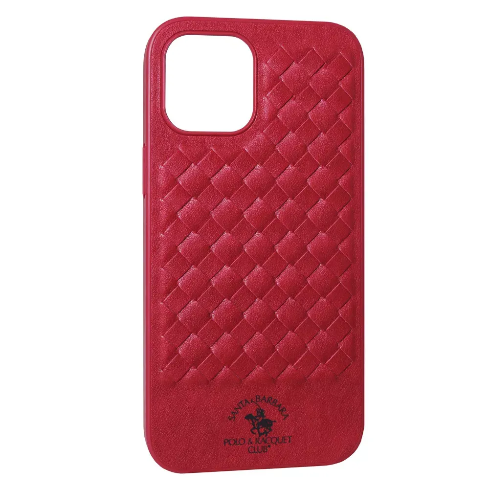 Polo Ravel Leather Case iPhone 12 Mini 5.4" — Garnet — Polo Apple iPhone 12 Mini 5.4"