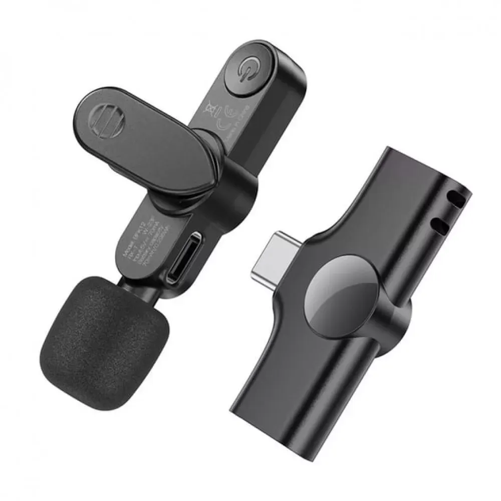 Беспроводной микрофон для телефона USB C — Borofone BFK12 — фото 5