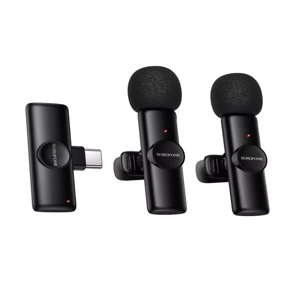 Беспроводной микрофон для телефона USB C — Borofone BFK16A
