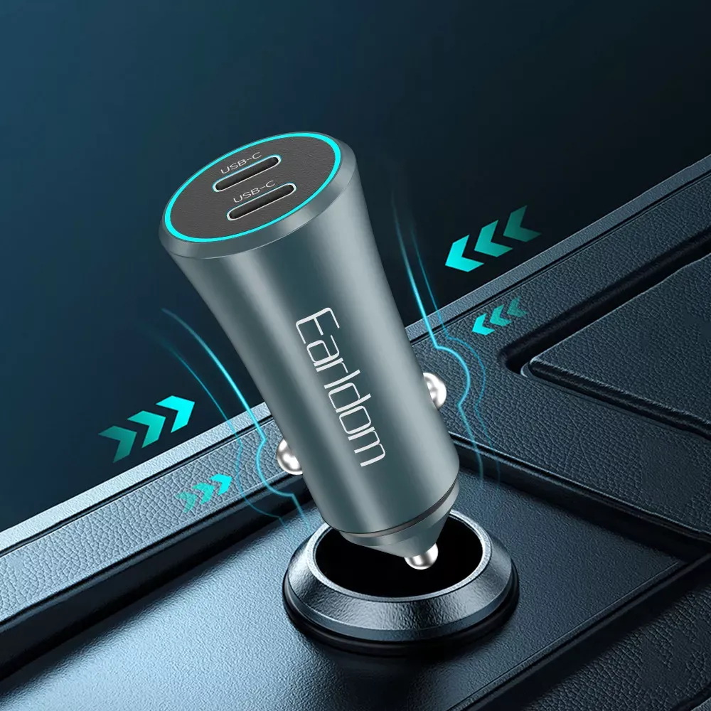 Car Charger 60W2C Earldom ES-CC51 — фото 5