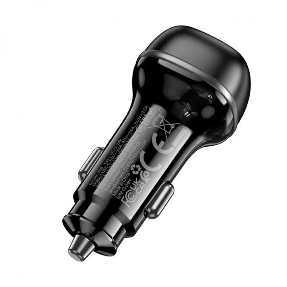 Car Charger | 30W | PD | USB-C | — Hoco Z58 — фото 5