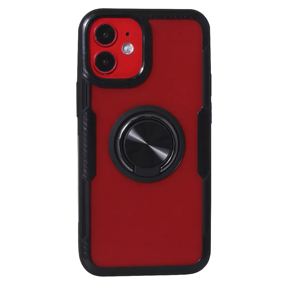 Ring Bracket Case iPhone 12 Mini 5.4" — Black — Различные Apple iPhone 12 Mini 5.4"