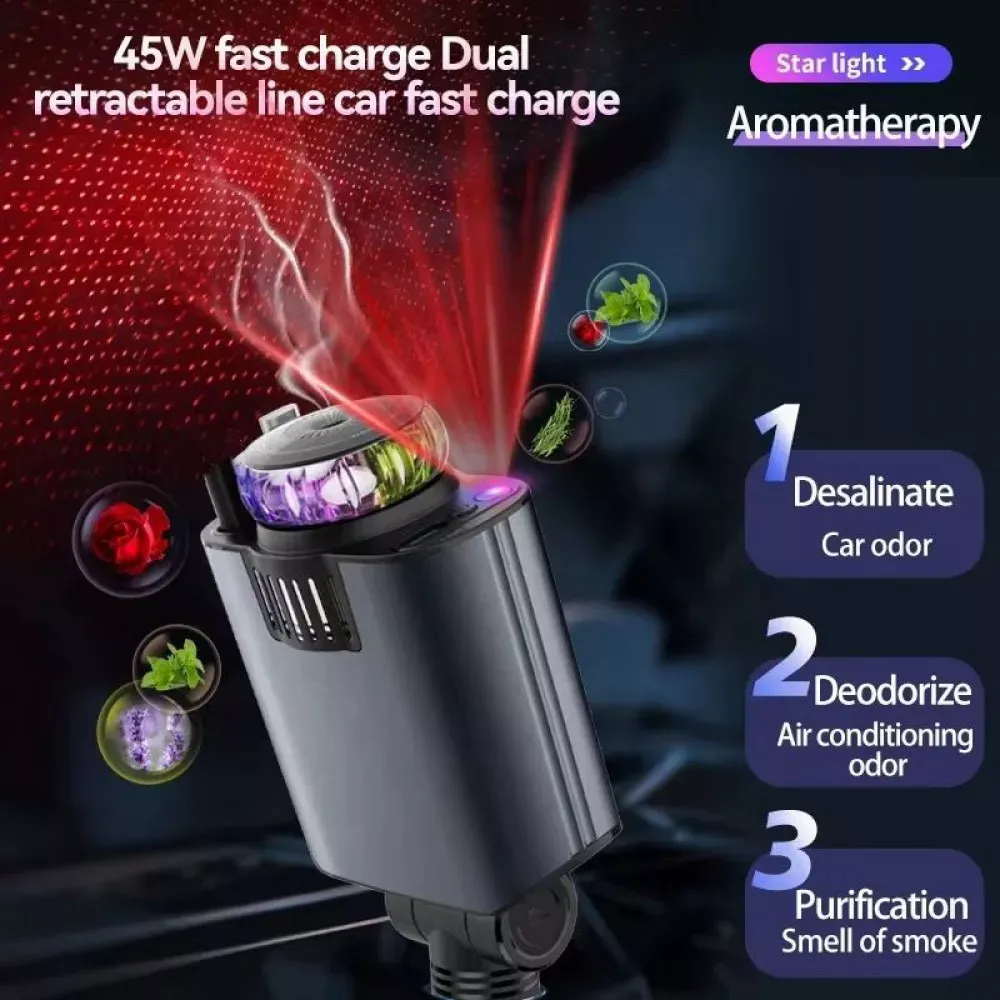 Увлажнитель Starlight Car Charger 5 in 1 D1