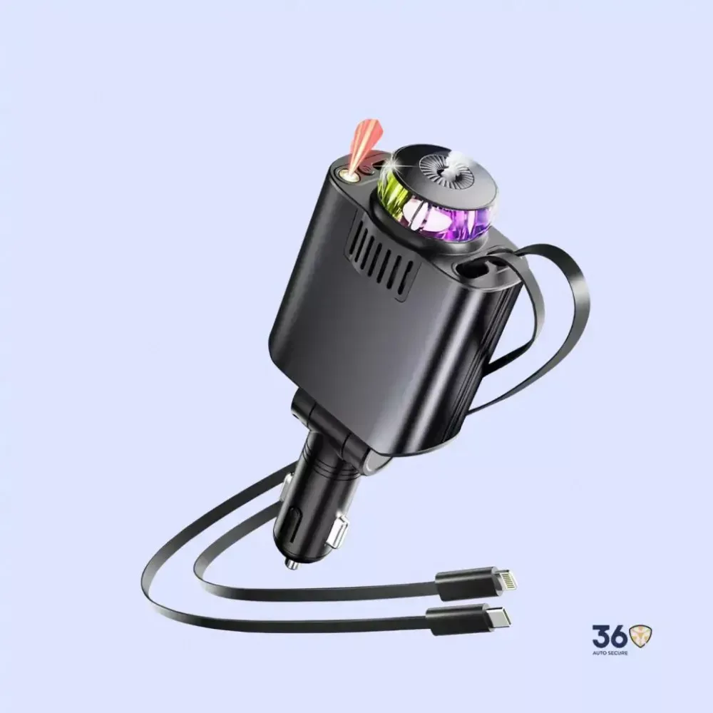 Увлажнитель Starlight Car Charger 5 in 1 D1 — фото 4
