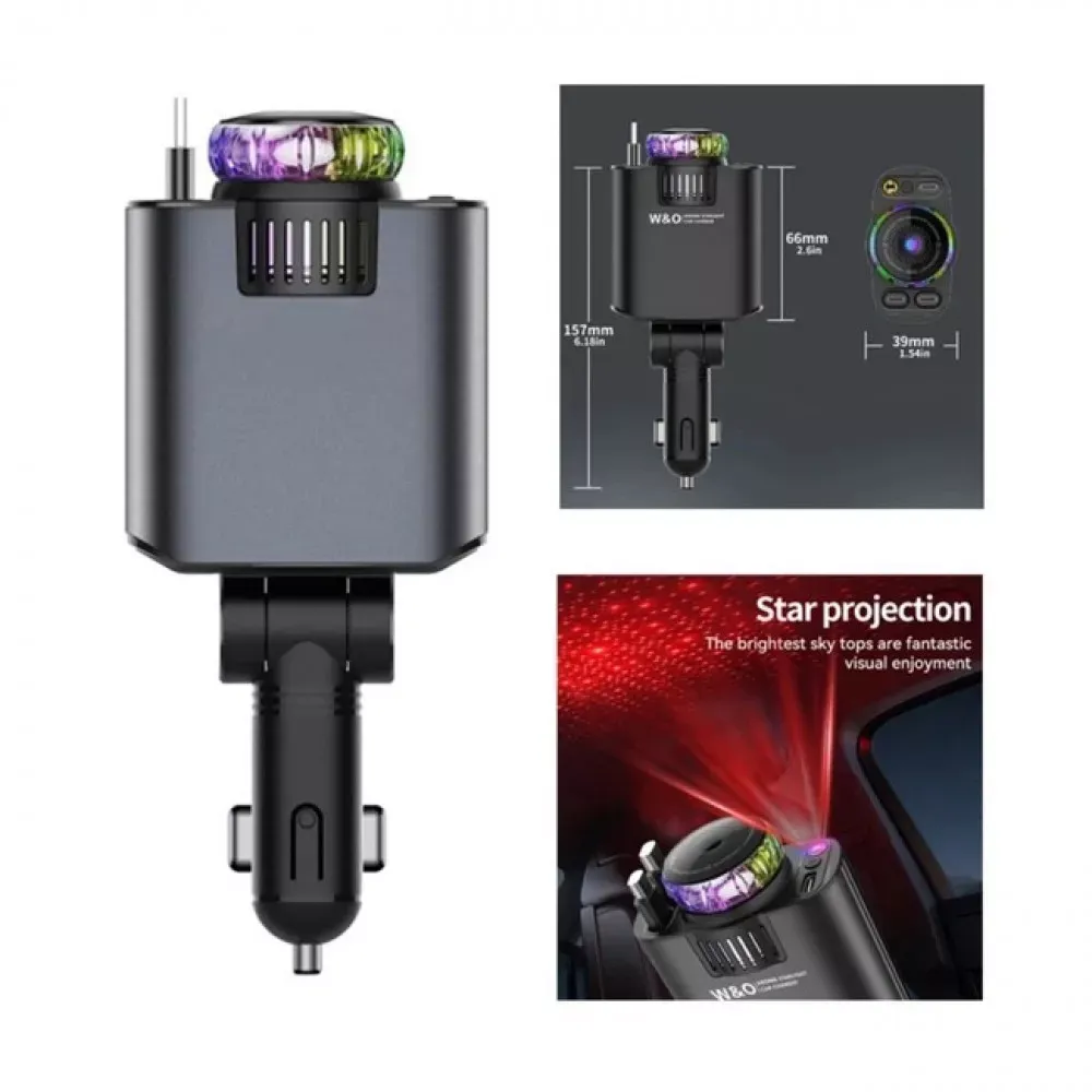 Увлажнитель Starlight Car Charger 5 in 1 D1 — фото 6
