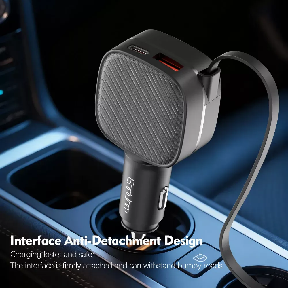 Car Charger 60W 1U 1C Earldom ES-CC53 — фото 5