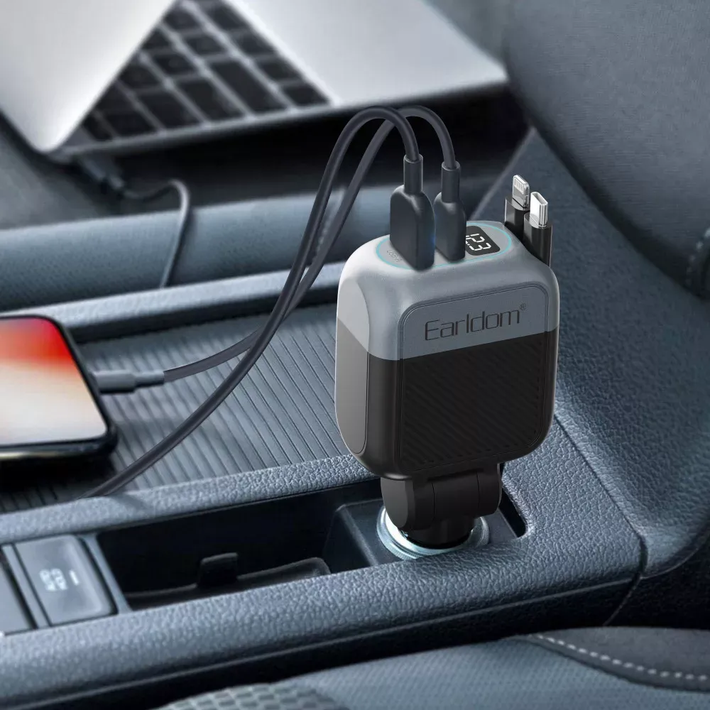 Car Charger 65W1U 1C Earldom ES-CC56 — фото 4