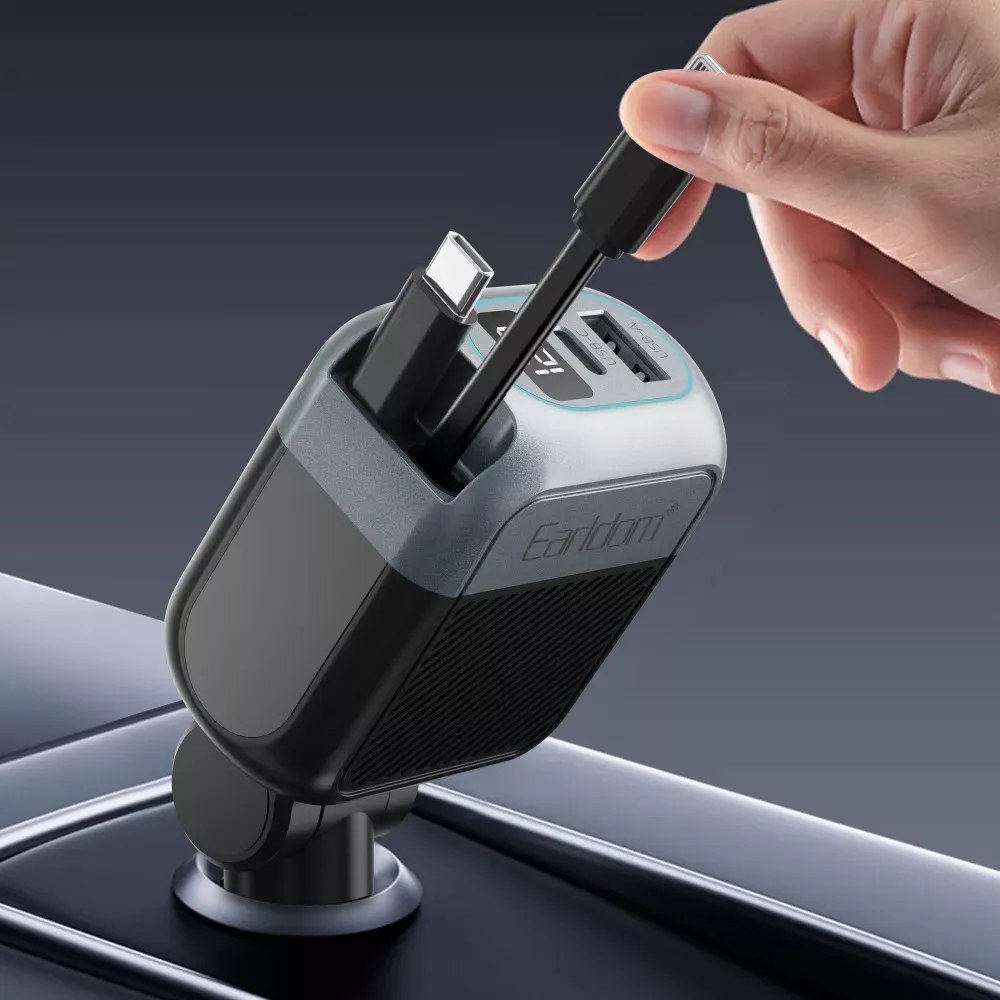 Car Charger 65W1U 1C Earldom ES-CC56 — фото 6