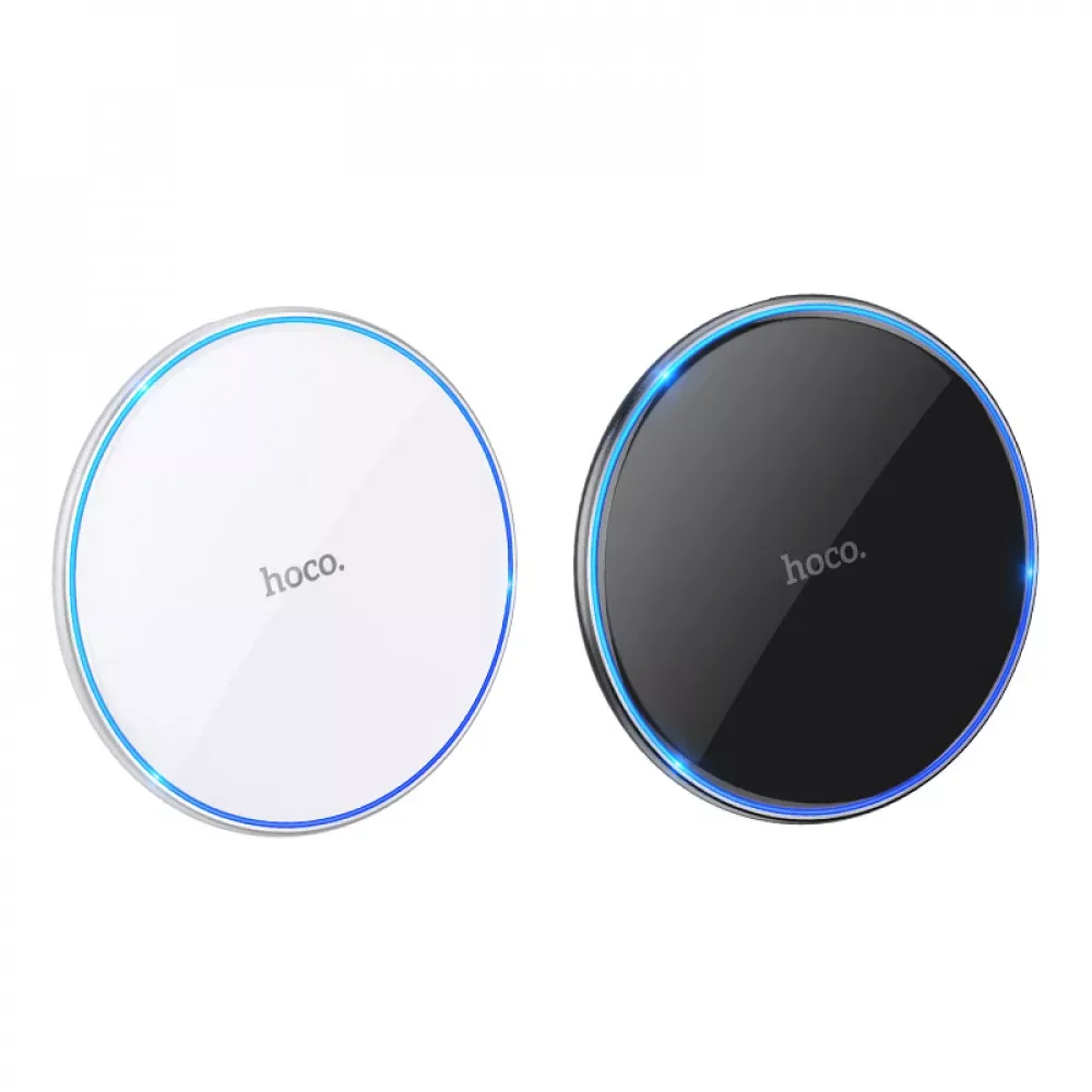 Wireless Charger 15W Hoco CW6 Pro — white — фото 7