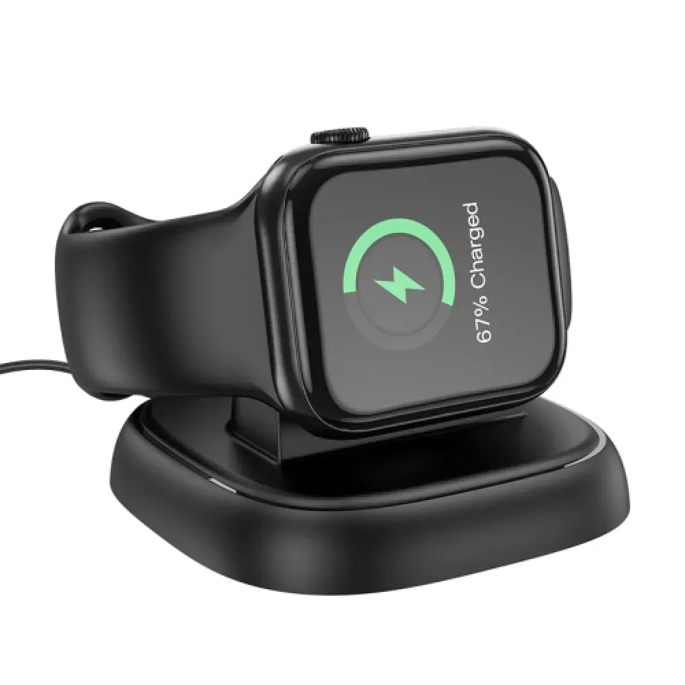 Wireless Charger Hoco CW44 for iWatch — Black — Hoco