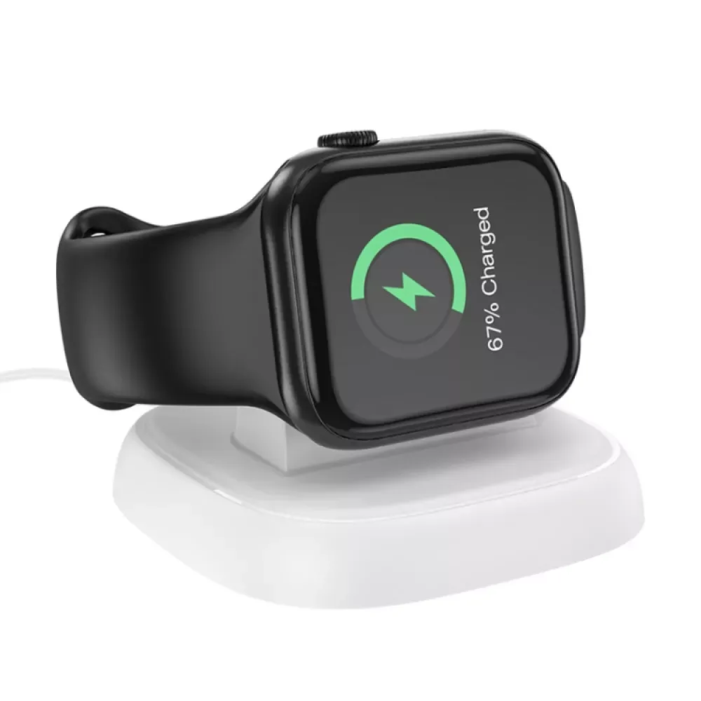 Wireless Charger Hoco CW44 for iWatch — Black — фото 5