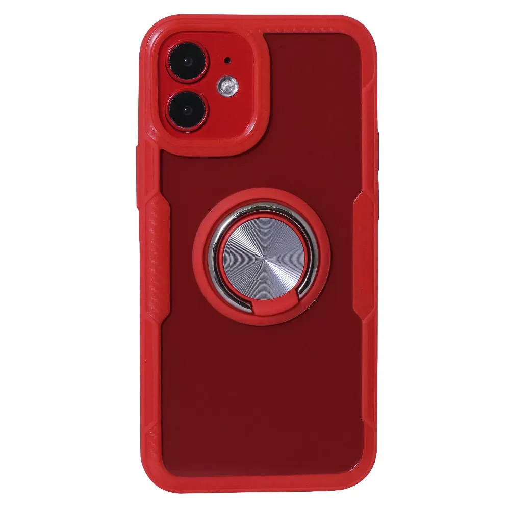 Ring Bracket Case iPhone 12 Mini 5.4" — Red — Различные Apple iPhone 12 Mini 5.4"