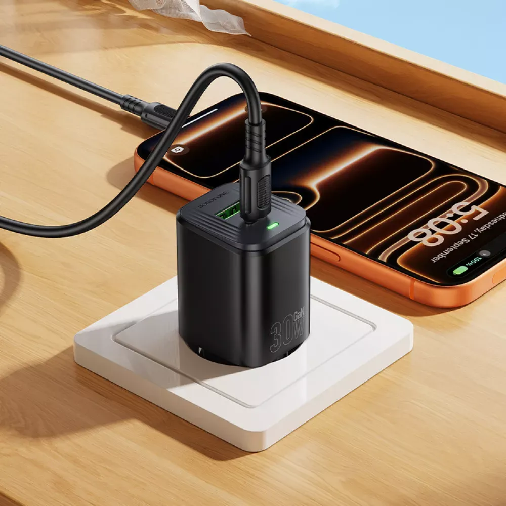 Home Charger 30W PD QC3.0 Borofone BAS85A — фото 8