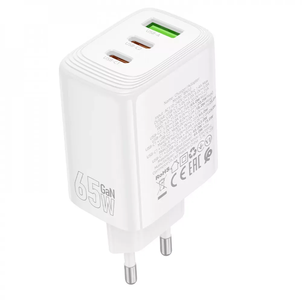Home Charger 65W 2PD 1U Borofone BN32 — фото 7