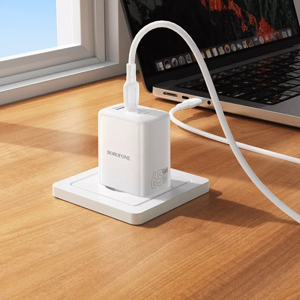 Home Charger 65W 2PD 1U Borofone BN32 — фото 8