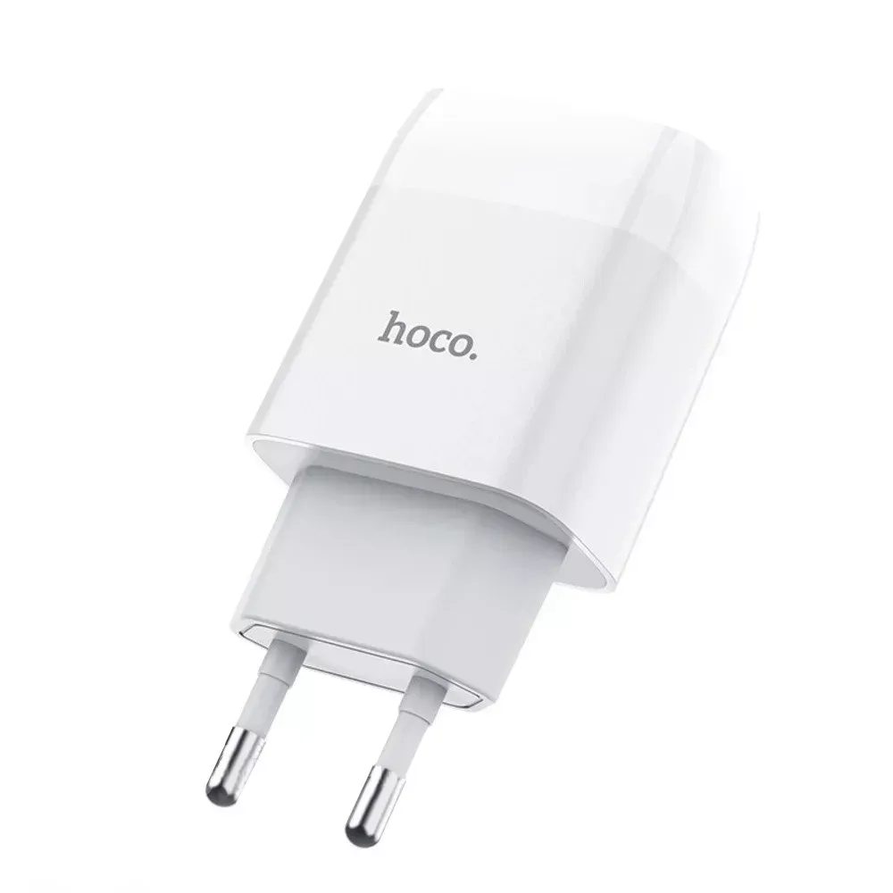 Home Charger 2.1A 1U Hoco C72A — White — фото 4