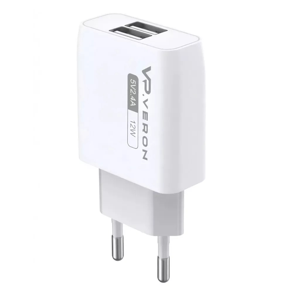 Home Charger 2.4A 2U Veron AC62 — VERON