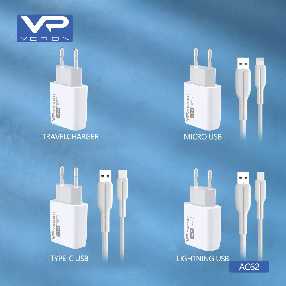 Home Charger 2.4A 2U Veron AC62 — фото 5