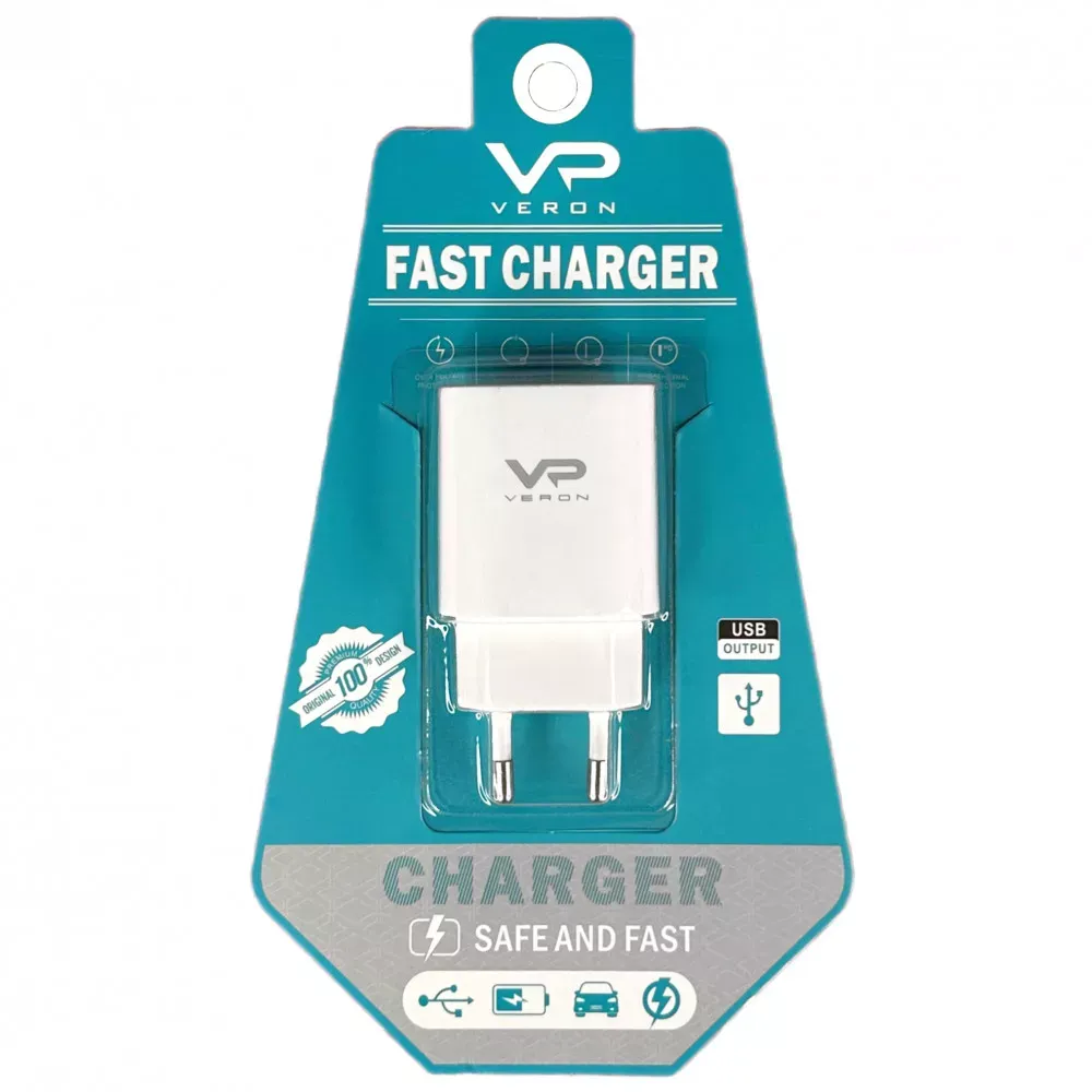 Home Charger | 18W | QC3.1 — Veron AD-17 — фото 3