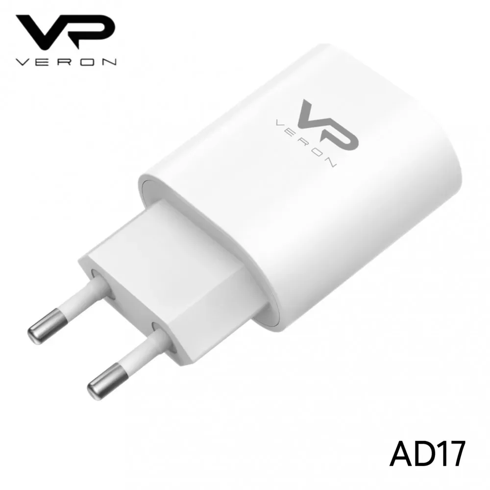 Home Charger | 18W | QC3.1 — Veron AD-17 — фото 6