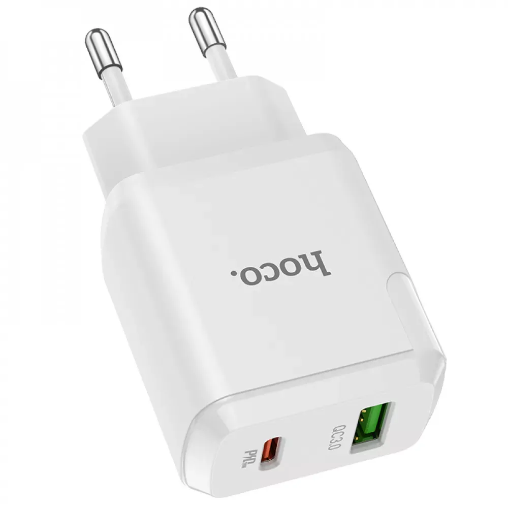 Home Charger | 20W | PD | QC3.0 — Hoco N5 — Black — фото 5