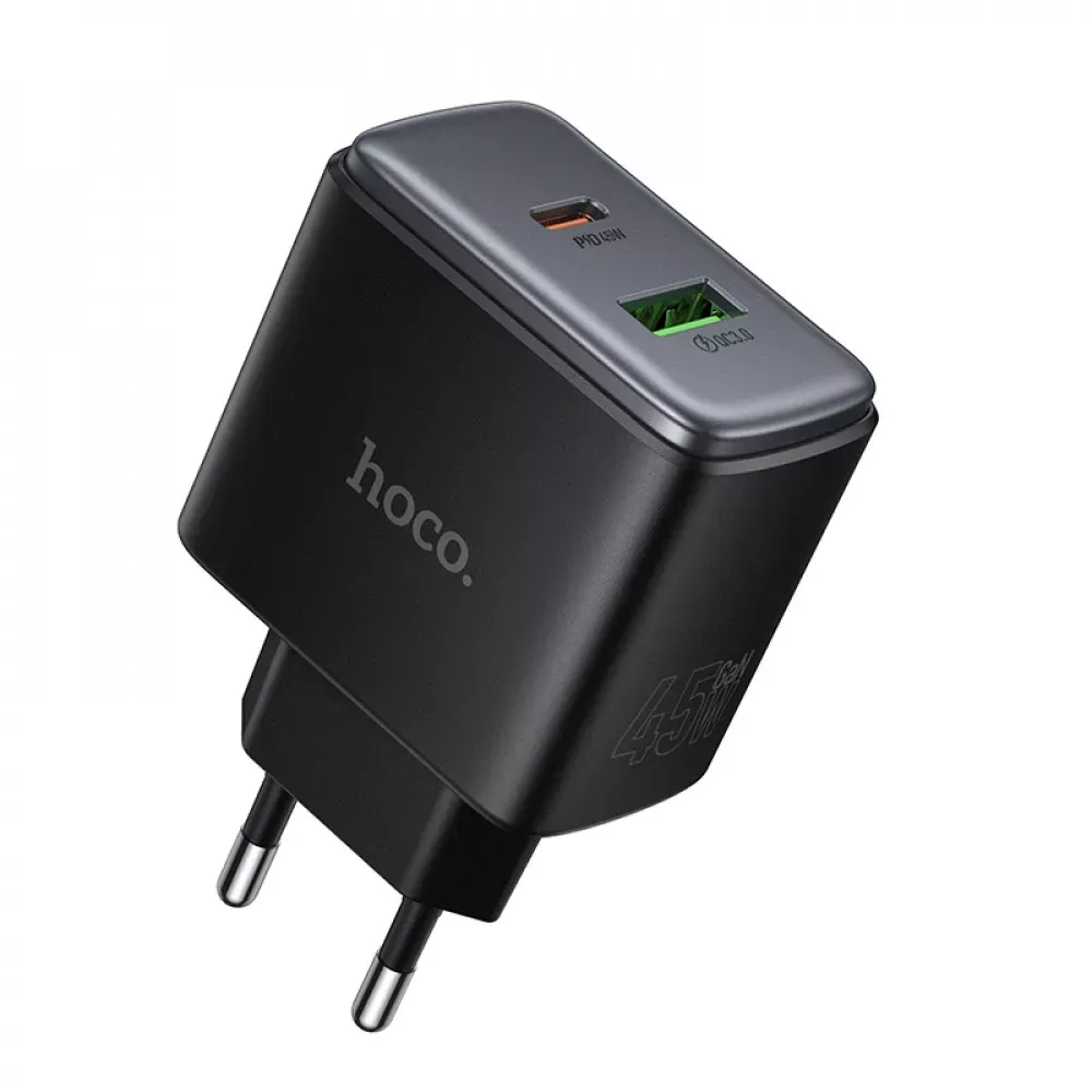 Home Charger | 45W | PD | QC3.0 — Hoco C158A — Hoco