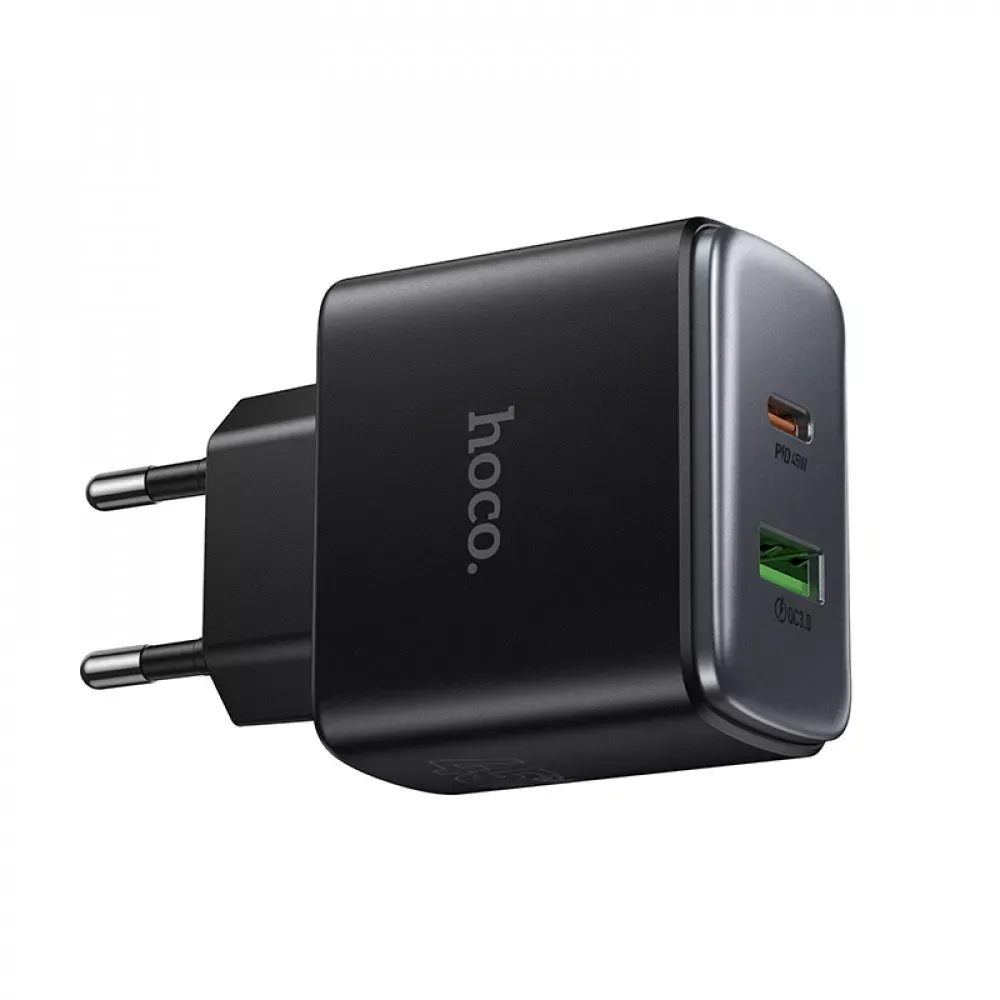 Home Charger | 45W | PD | QC3.0 — Hoco C158A — фото 4