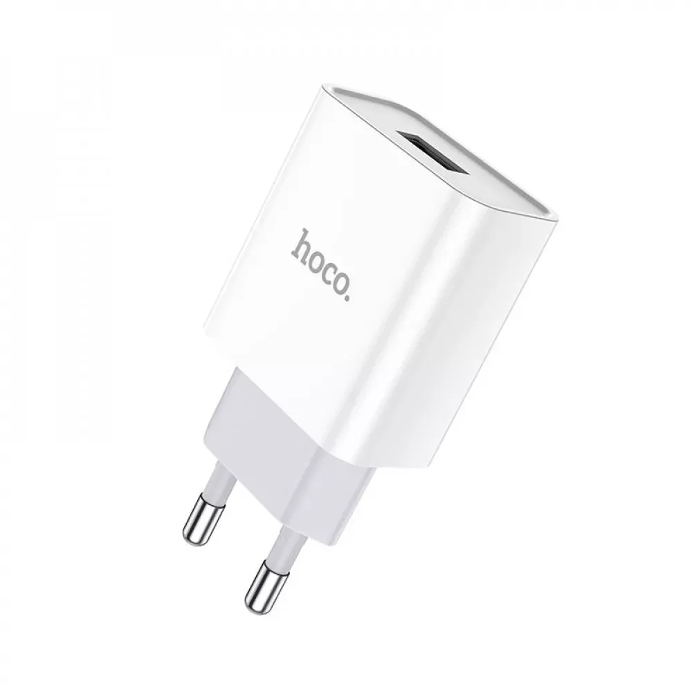 Home Charger 2.1A 1U Micro Cable Hoco C81A — White — фото 4