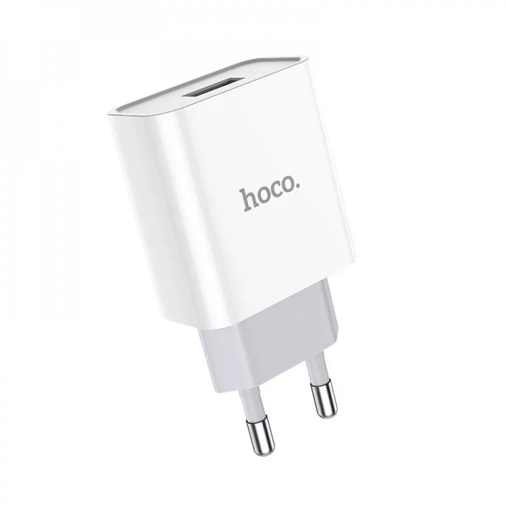 Home Charger 2.1A 1U Micro Cable Hoco C81A — White — фото 5
