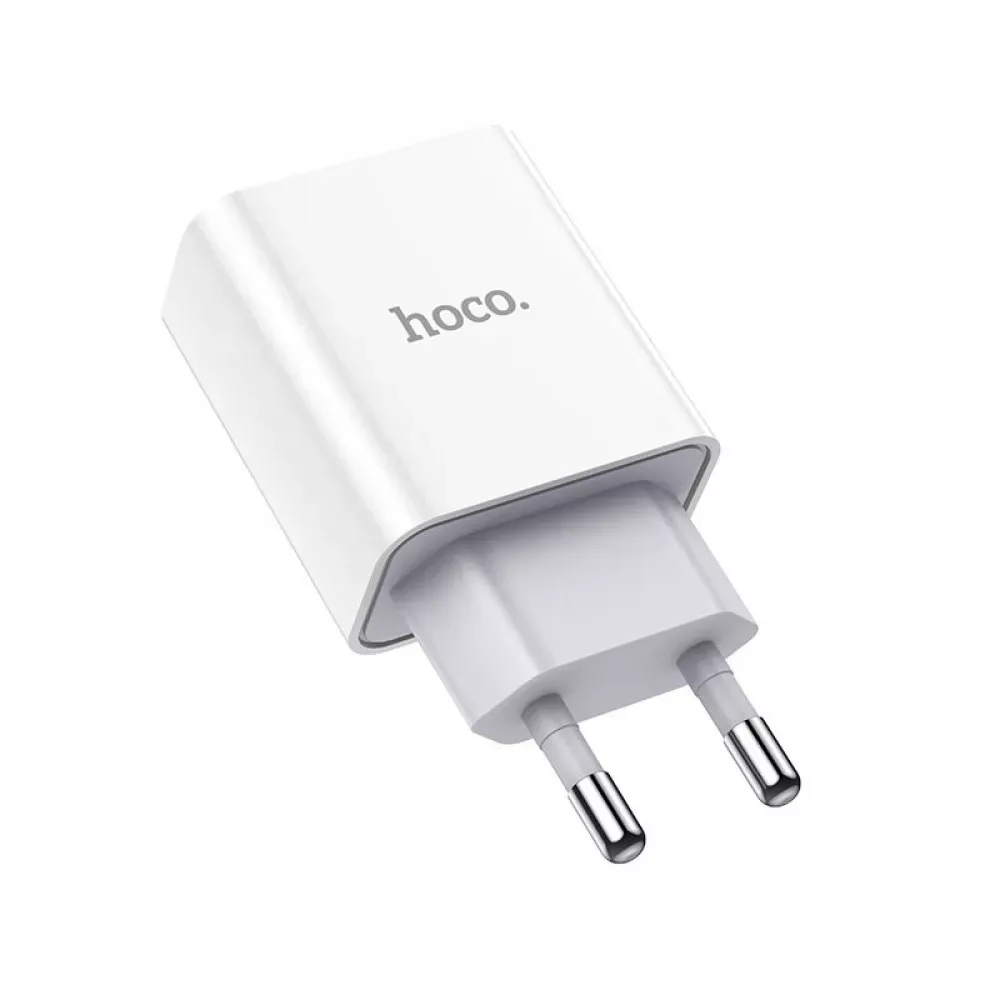 Home Charger 2.1A 1U Micro Cable Hoco C81A — White — фото 6