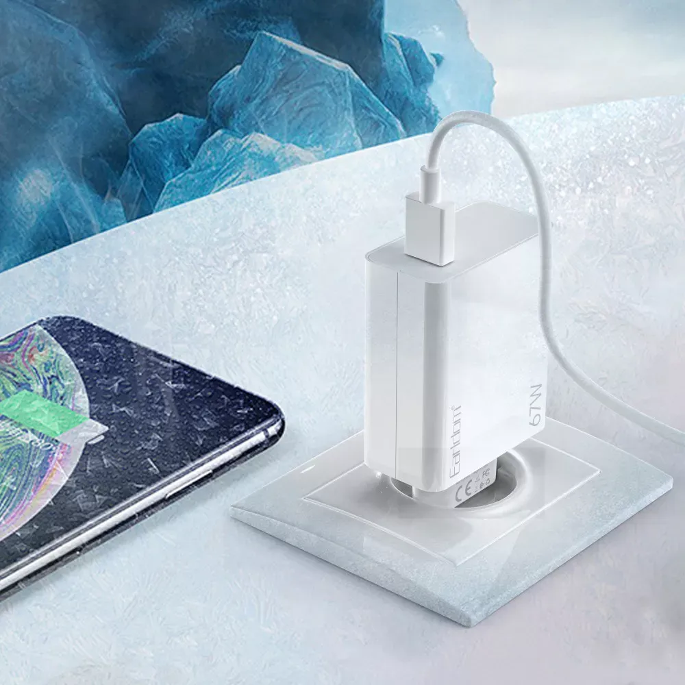 Home Charger | 67W | PD | USB C Cable — Earldom ES-EU47 — фото 6