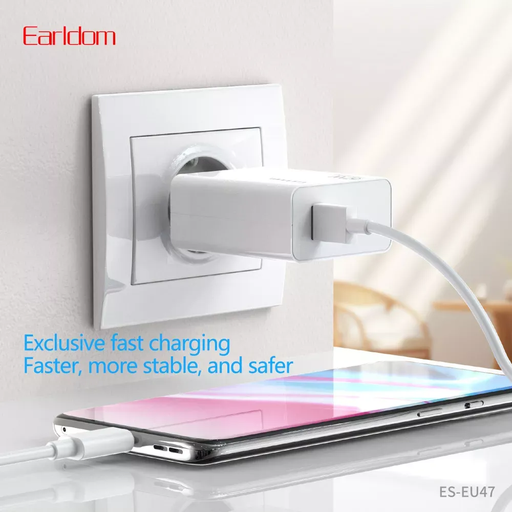 Home Charger | 67W | PD | USB C Cable — Earldom ES-EU47 — фото 10