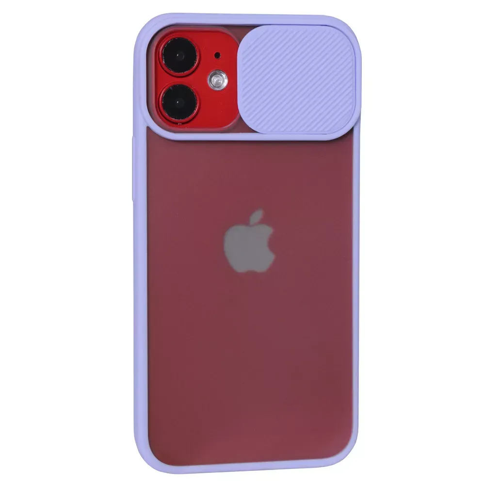 Security camera TPU Plastic Case iPhone 12 Mini 5.4" — Lavender — Различные Apple iPhone 12 Mini 5.4"