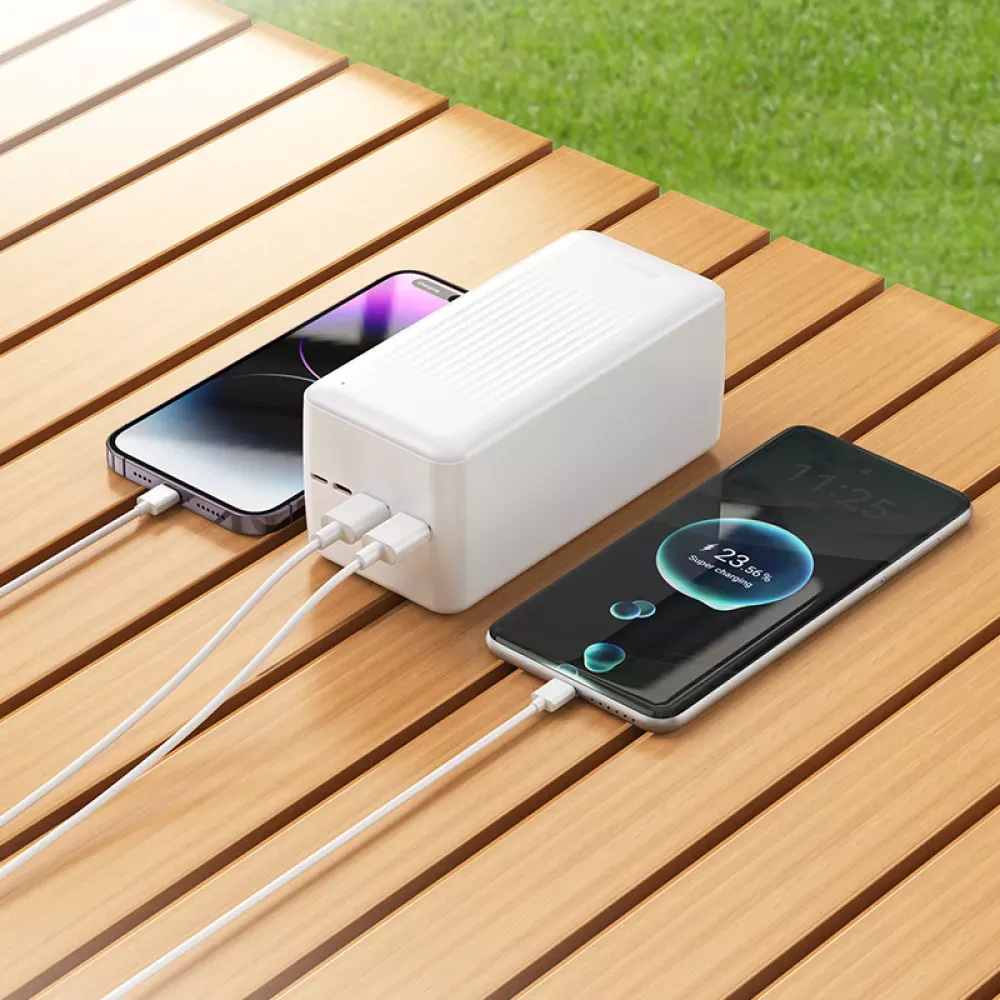 Power Bank | 50000 mAh | 22.5W| PD20W | — Borofone BJ80C — White — фото 5