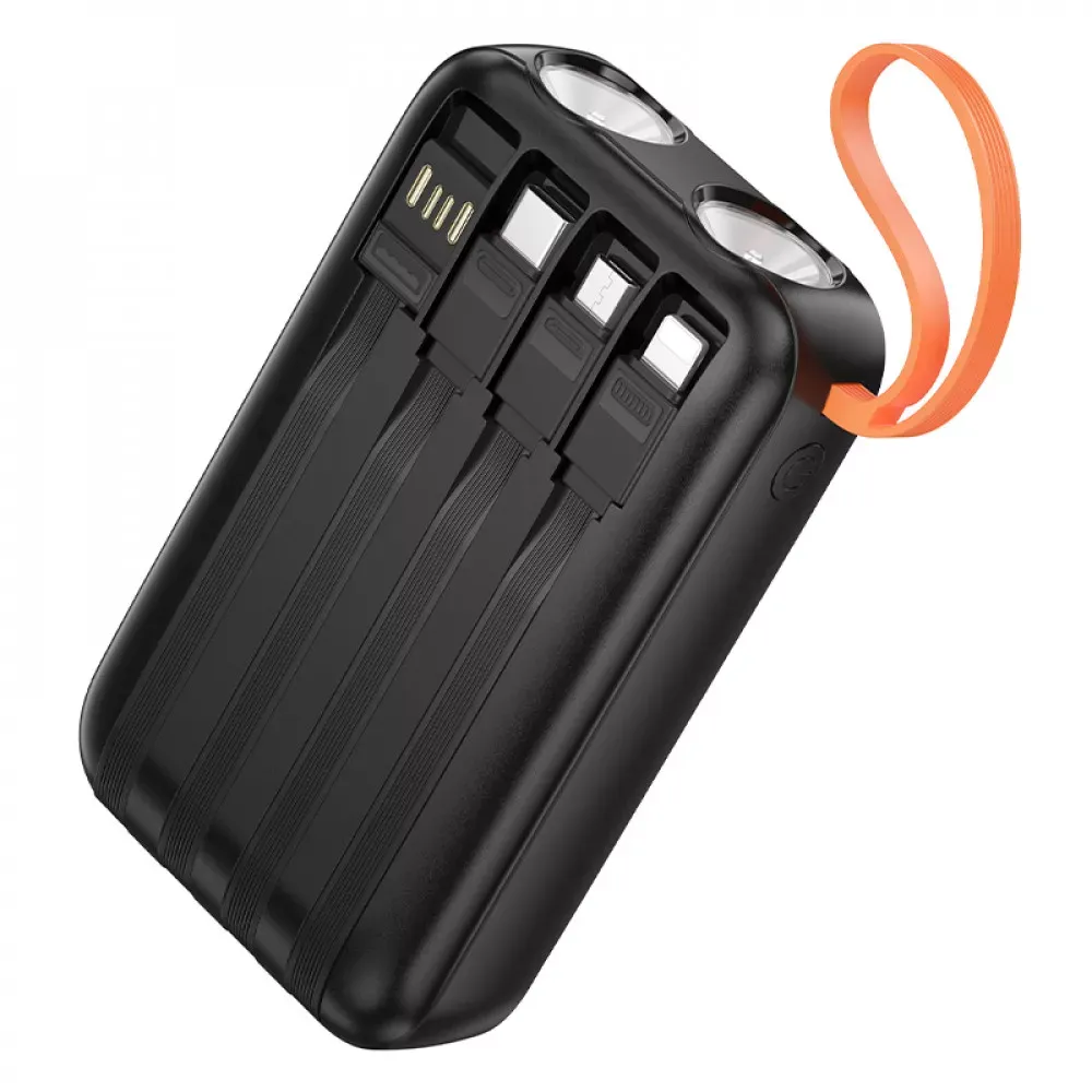 Power Bank 10000 mAh Hoco J151 — Black — фото 4