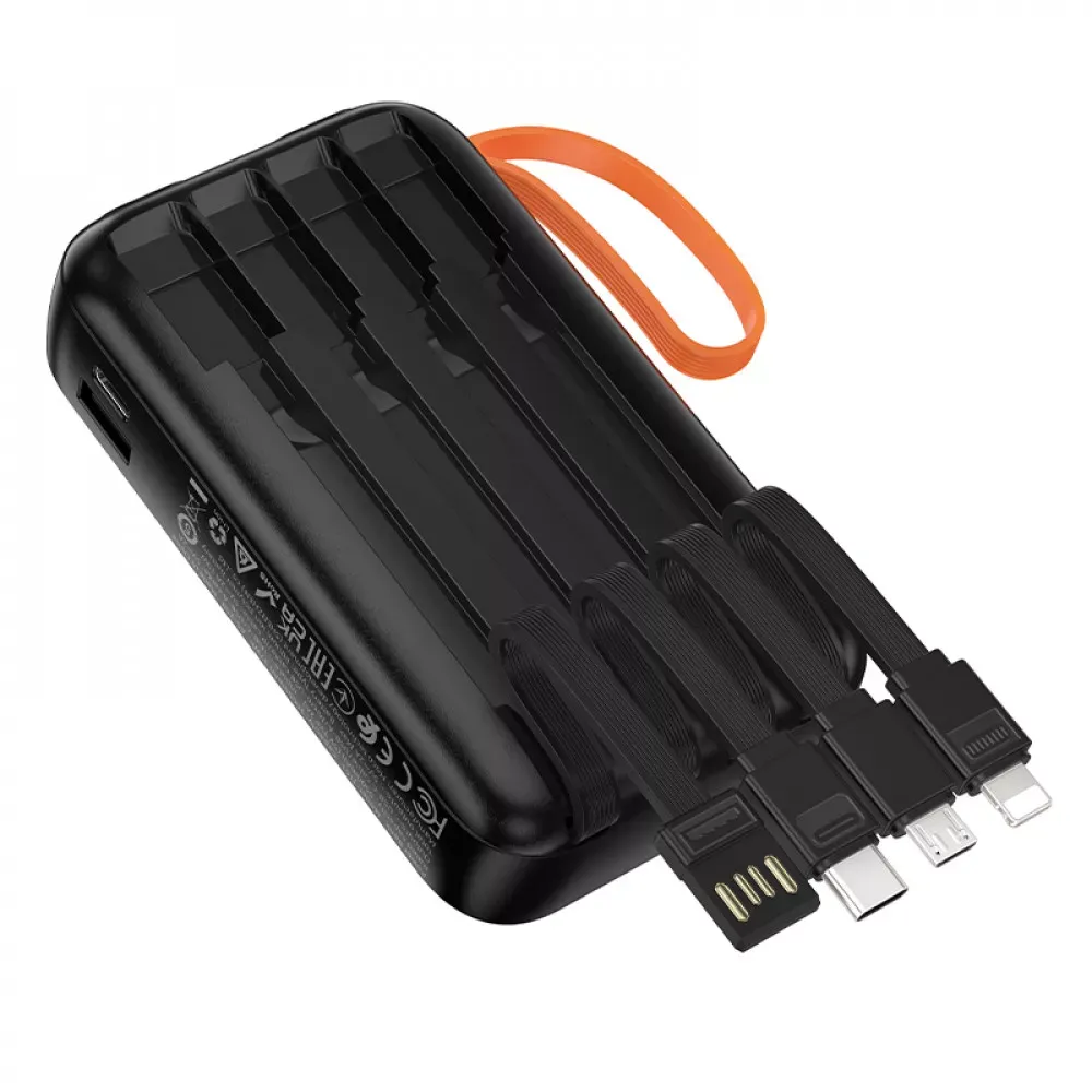 Power Bank 10000 mAh Hoco J151 — Black — фото 5