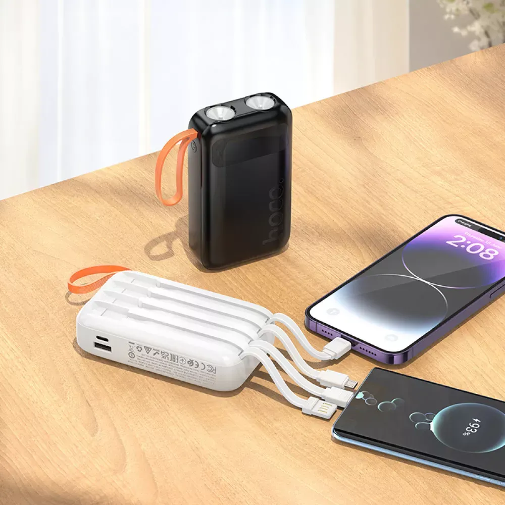 Power Bank 10000 mAh Hoco J151 — Black — фото 5