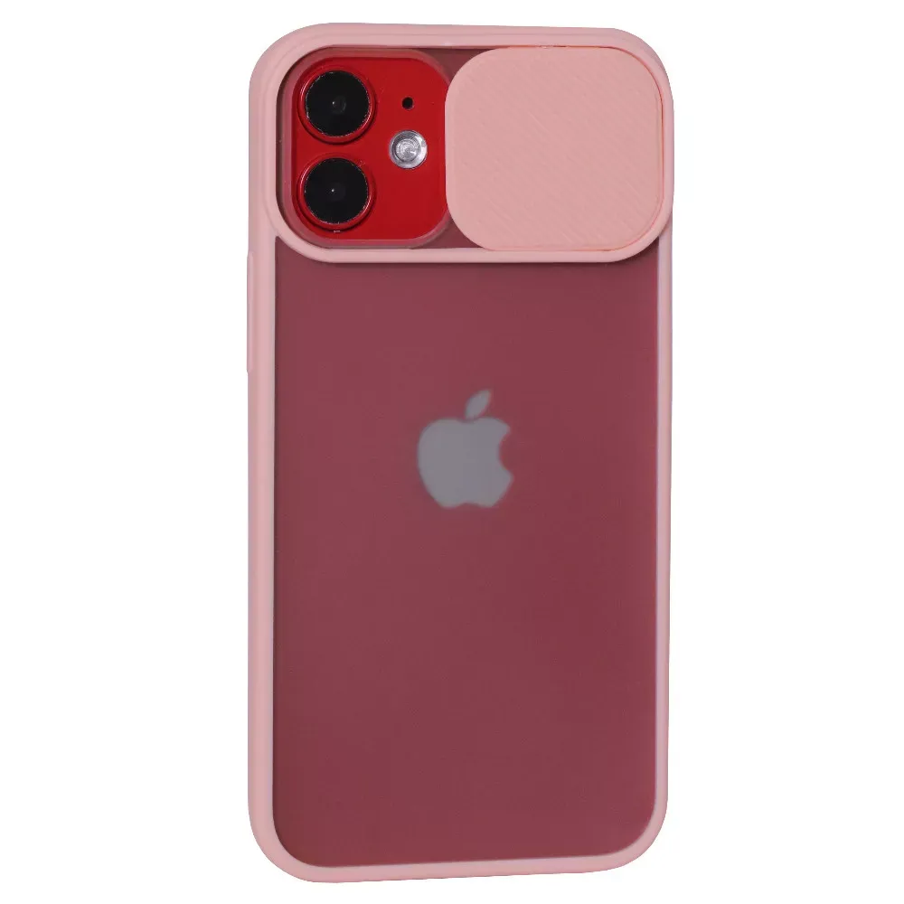 Security camera TPU Plastic Case iPhone 12 Mini 5.4" — Pink — Различные Apple iPhone 12 Mini 5.4"